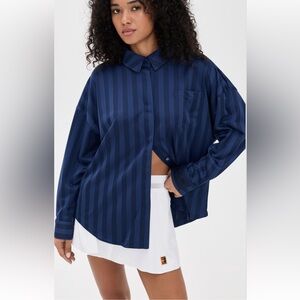 Nike Jacquard Stripe Button Down